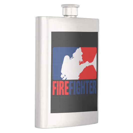 Der Firefighter-Headliner in Tri-Farben Flachmann (Rechts)