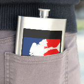 Der Firefighter-Headliner in Tri-Farben Flachmann (Beispiel)