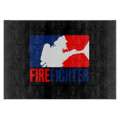 Der Firefighter-Headliner in Tri-Farben Schneidebrett (Vorderseite)