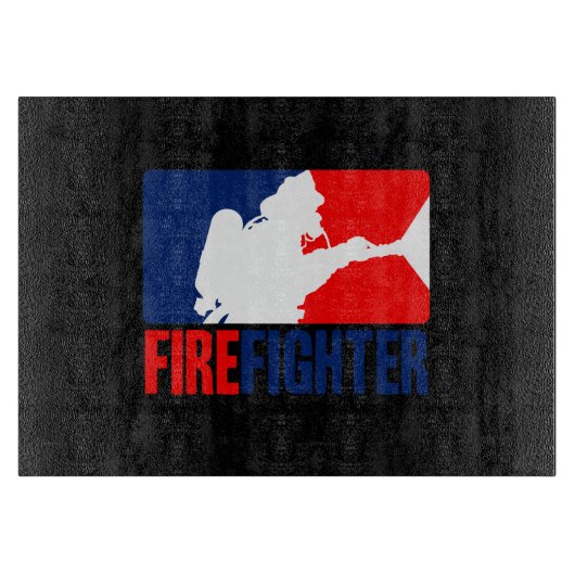 Der Firefighter-Headliner in Tri-Farben Schneidebrett (Vorderseite)