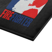 Der Firefighter-Headliner in Tri-Farben Schneidebrett (Ecke)