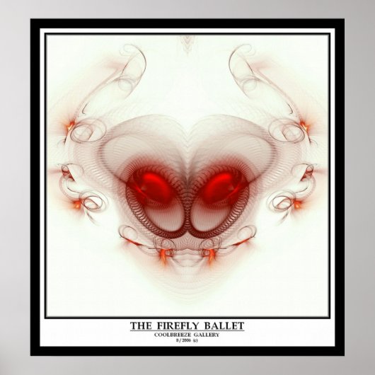 DER FIREFLY-BALLET POSTER (Vorne)