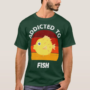 Der Fisch Aquarium Puffer Fisch zugeschrieben T-Shirt