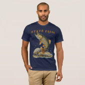 Der Fisch aus New Jersey T-Shirt (Vorne ganz)