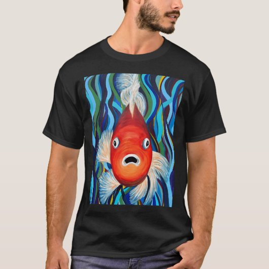 Der Fisch des Allwissenden T-Shirt (Vorderseite)
