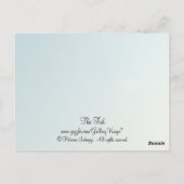 Der Fisch Postkarte (Rückseite)