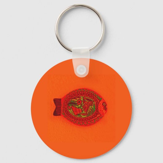 "DER FISCH"-SCHLÜSSEL SCHLÜSSELANHÄNGER (Vorderseite)