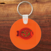 "DER FISCH"-SCHLÜSSEL SCHLÜSSELANHÄNGER (Vorderseite)