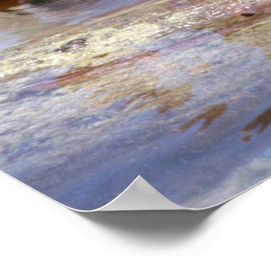 Der Fisch war so groß! Poster (Ecke)