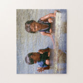 Der Fisch war so groß! Puzzle (Vertikal)