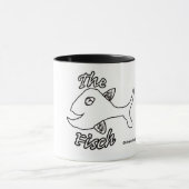 der Fisch zwei, Cinimint Entwürfe Tasse (Zentrum)