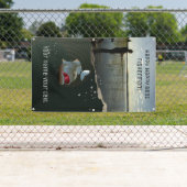 Der Fischer. Glückliches Angeln Banner (Insitu)