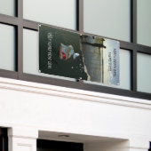 Der Fischer. Glückliches Angeln Banner (Äußeres Gebäude)