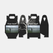 Der Fischer im Abend Geschenkschachtel (Ungefaltet)