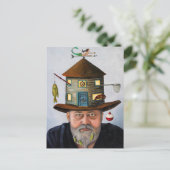 Der Fischer Postkarte (Stehend Vorderseite)
