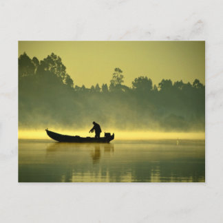 Der Fischer Postkarte