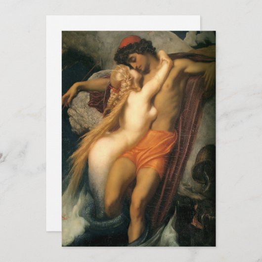 Der Fischer und der Syren | Frederic Leighton (Vorne/Hinten)