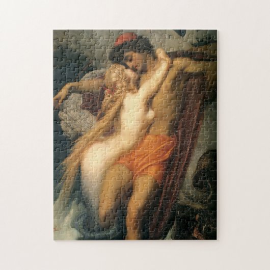 Der Fischer und der Syren | Frederic Leighton Puzzle (Vertikal)