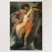 Der Fischer und der Syren (von Frederic Leighton) Puzzle (Vertikal)