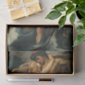 Der Fischer und der Syren (von Frederic Leighton) Seidenpapier (Geschenk)