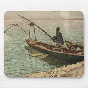 Der Fischer (von Max Kurzweil) Mousepad