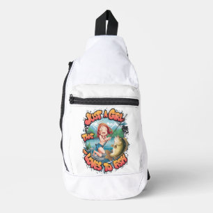 Der Fischereienthusiast Crossbody Bag