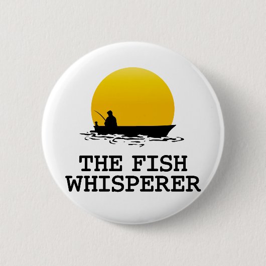 Der FischeWhisperer Button (Vorderseite)