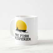 Der FischeWhisperer Kaffeetasse (Vorderseite Links)