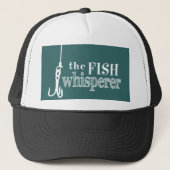 Der FischeWhisperer (kundengerechte Farben) Truckerkappe (Vorderseite)