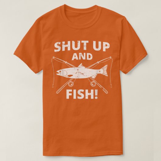Der Fischfang ist zu Ende, und der Fischfang  T-Shirt (Design vorne)