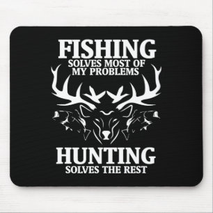 Der Fischfang löst die meisten meiner Probleme bei Mousepad