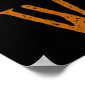 Der Fischflüster Poster (Ecke)