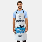 Der Fischflüster Schürze (Getragen)