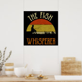 Der Fischflüsterer Poster (Küche)