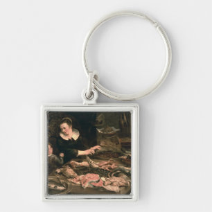 Der Fischhändler Schlüsselanhänger