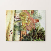 Der Fischladen Haslemere von Helen Allingham Puzzle (Horizontal)