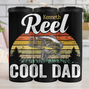 Der Fischlegende" - Retro-Vater Thermosbecher