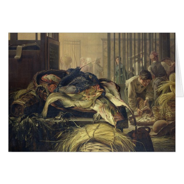 Der Fischmarkt (Vorderseite (Horizontal))
