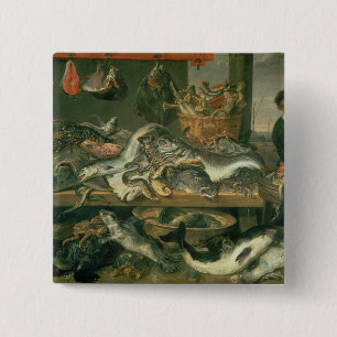 Der Fischmarkt, 1618-21 Button