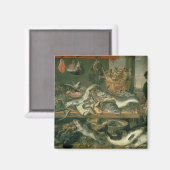 Der Fischmarkt 1618-21 Magnet (Vorderseite/Rückseite)