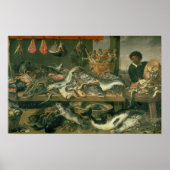 Der Fischmarkt 1618-21 Poster (Vorne)