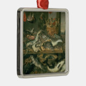 Der Fischmarkt, 1618-21 Silbernes Ornament (Rechts)