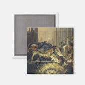 Der Fischmarkt Magnet (Vorderseite/Rückseite)