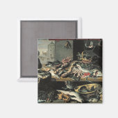 Der Fischmarkt Magnet (Vorderseite/Rückseite)