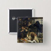 Der Fischmarkt morgens, 1880 Button (Vorne & Hinten)