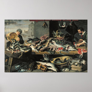 Der Fischmarkt Poster