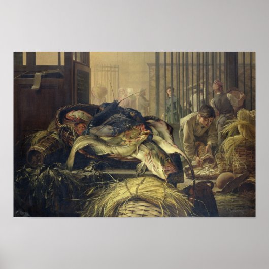 Der Fischmarkt Poster (Vorne)