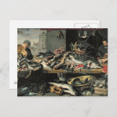 Der Fischmarkt Postkarte (Vorne/Hinten)