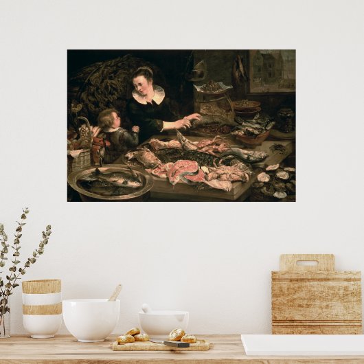 Der Fischmonger Poster (Küche)