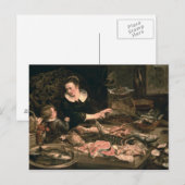 Der Fischmonger Postkarte (Vorne/Hinten)